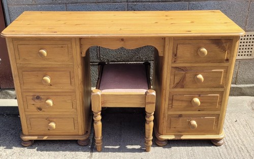 Pine dressing table - pine,