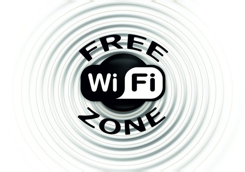 Free wifi zone vinyl stickers - free,