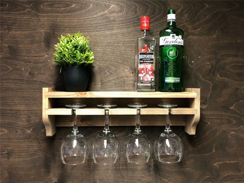 Gin shelf wine - wine, glass