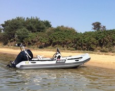 Zodiac Pro 500 RIB, Mercury 60HP EFI 4 stroke O/B Bramber trailer: 2008