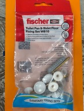 Fischer Toilet Pan & Bidet Floor Fixing Set WB10