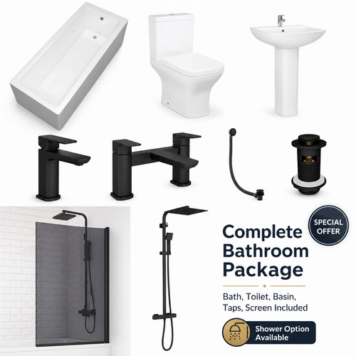 Bathroom suite 1700 700 - 1700, x