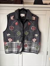 New Directions 3XL Vintage Autumn Waistcoat. Underarm To Underarm 25 Inches