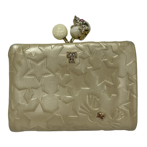 Anna sui gray beige leather - sui,