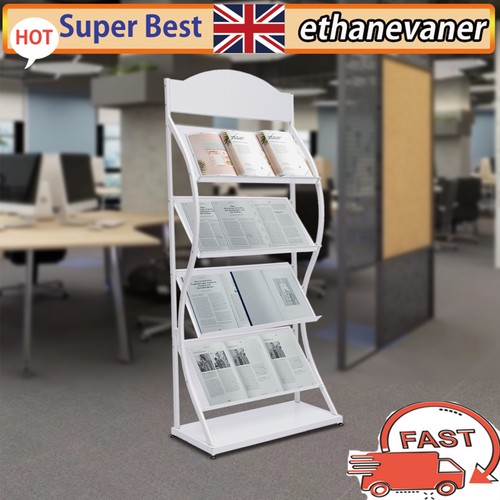 Floor standing newspaper rack - newspaper,
