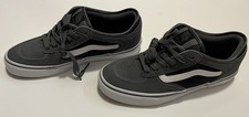 Mens Grey, Black & White Vans "Off The Wall" (Rowley) UK8, US9 Brand New, No Box