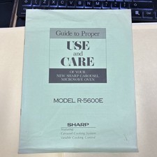 SHARP CAROUSEL MICROWAVE OVEN