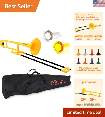 Authentic plastic trombone - bb,