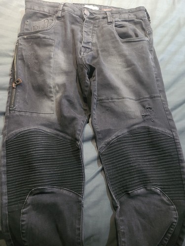 Police 883 cassady black jeans - black,