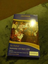 VERY RARE CHELTENHAM RACECARD