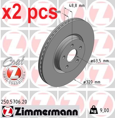 Pcs sides front - x2,