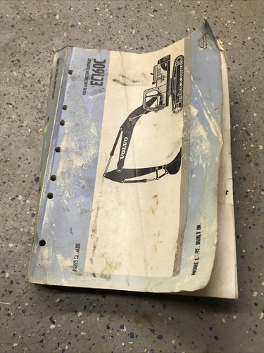 Volvo ec160c parts catalog - volvo,
