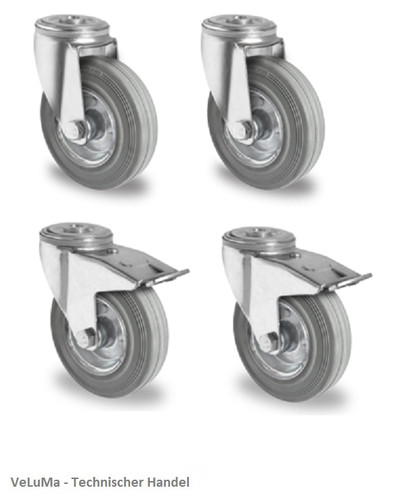 Set transport wheels solid