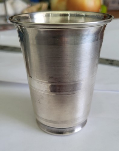 999 silver glass tumbler - silver,