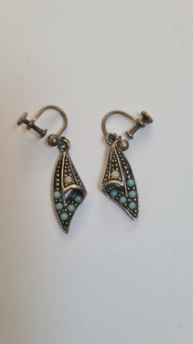 Vintage turquoise and pearl - vintage,