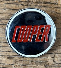 MINI COOPER METAL REPLACEMENT WHEEL CAP OR CENTRE EMBLEM BADGE