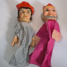 My Punch And Judy Hand Puppets