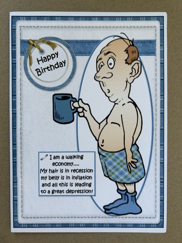 Handmade funny humour birthday - funny,
