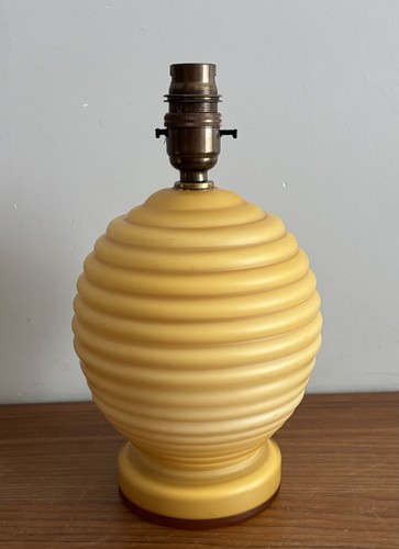 Vintage glass beehive - beehive, table