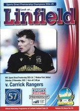 2025/26 Linfield v Carrick