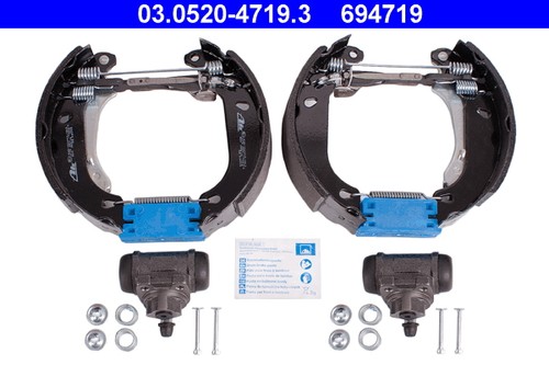 Brake shoe set - brake, for