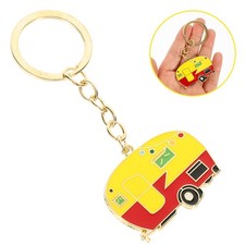  2 Pcs Camping Accessories for Travel Trailer Camper Keys Keychain