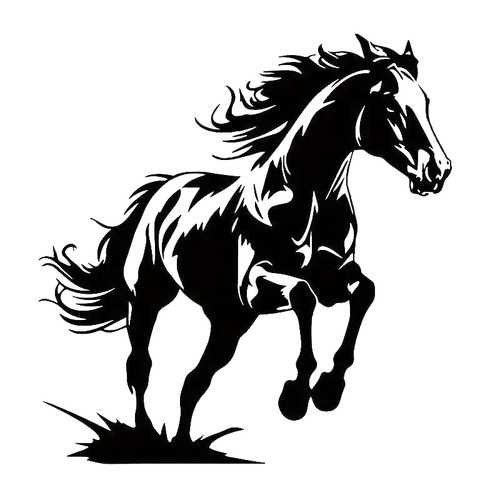 Extra large horse - extra, box