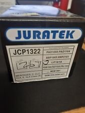 JURATEK BRAKE PADS JCP1322 Fits MERCEDES C, CLC, CLK, E, SLK CLASS (R)