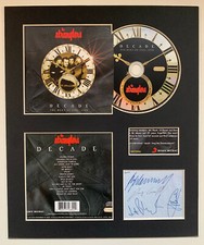 THE STRANGLERS - Signed Autographed - DECADE - Album Display