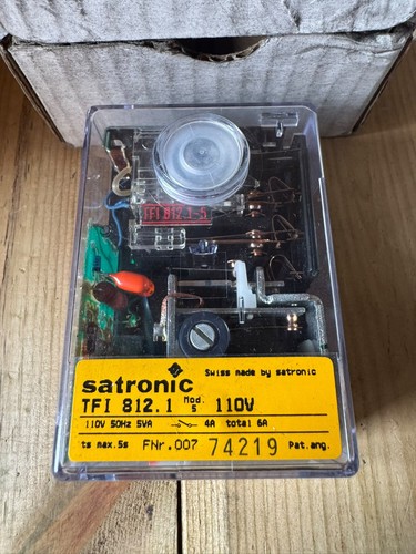 Satronic tfi 812 - 812.1, burner