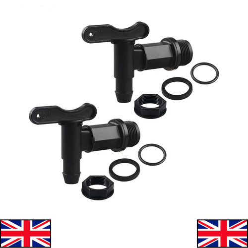 Pair water butt tap - pair,