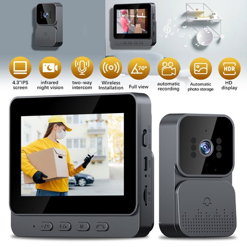 Wireless video door bell - video,