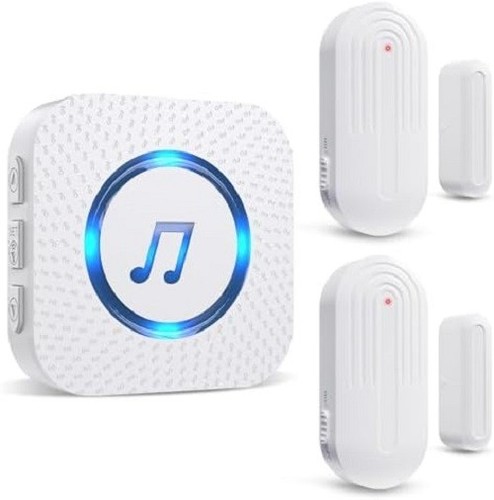 Wireless door open - open, alarm