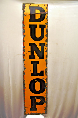 Vintage dunlop tyre porcelain - dunlop,