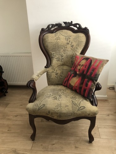 Victorian arm chair - victorian, antique