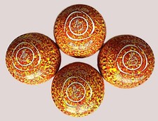 Taylor Blaze Lawn Bowls Size 2 Amber WB 23 Premier Grip in Stunning Condition