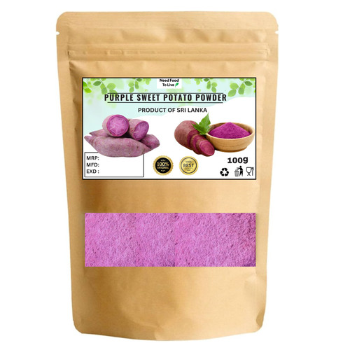 Organic purple sweet potato - purple,