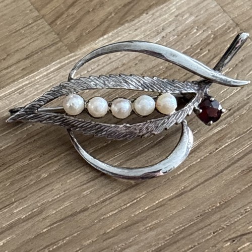Stirling silver cultured pearl - silver,