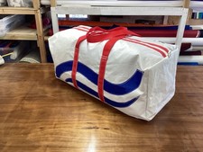  Finn dinghy  hold-all with Finn logos made of up cycled sailcloth