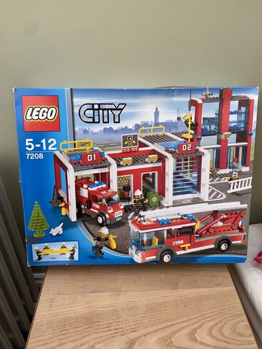 Lego city fire station 7208 - lego,