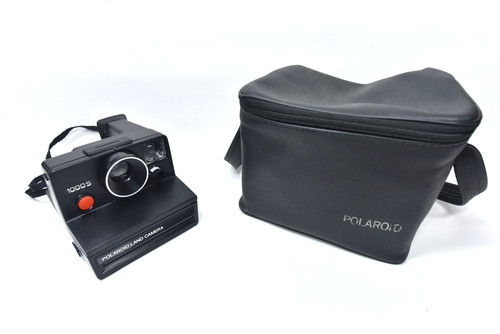 Vintage polaroid land camera - land,