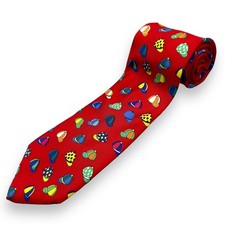 Alynn Neckwear Jockey Caps Red