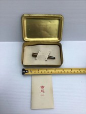 Rare WW1 Princess Mary 1914 Xmas Tin With Sterling Silver Pencil &1914 Card