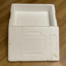 20 Litre POLYSTYRENE COOL BOX FROZEN FOOD, FISH, REPTILES - Thick Walls