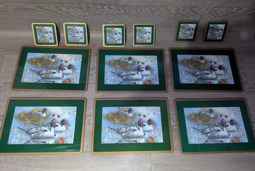 Vintage table mats - &, coasters