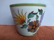 Pretty Gouda Holland  Dutch Pottery Flora Vase Viola 