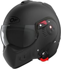 Roof RO5 Boxer Alpha Flip Up Modular Motorcycle Helmet - Matt Black