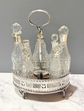 Antique Sterling Silver & Cut