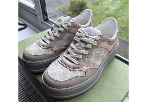 Gucci sneaker oatmeal light - gg,