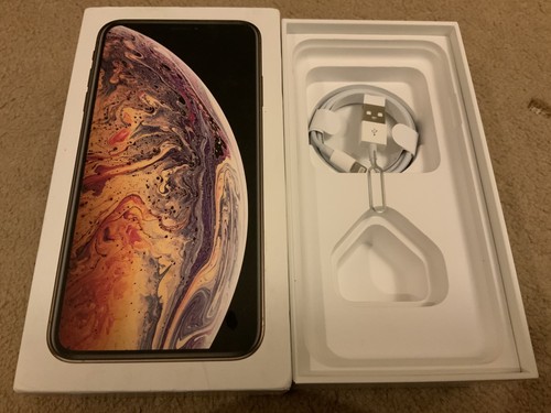 Iphone max gold 256gb empty - iphone,